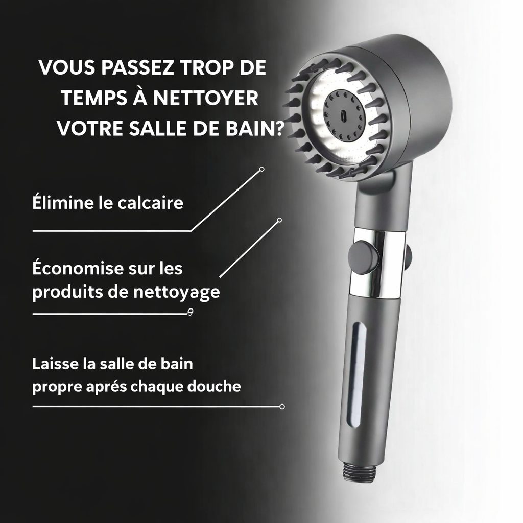 Orlinix- pommeaux de douche anticalcaires